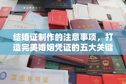 当阳结婚证制作的注意事项，打造完美婚姻凭证的五大关键点